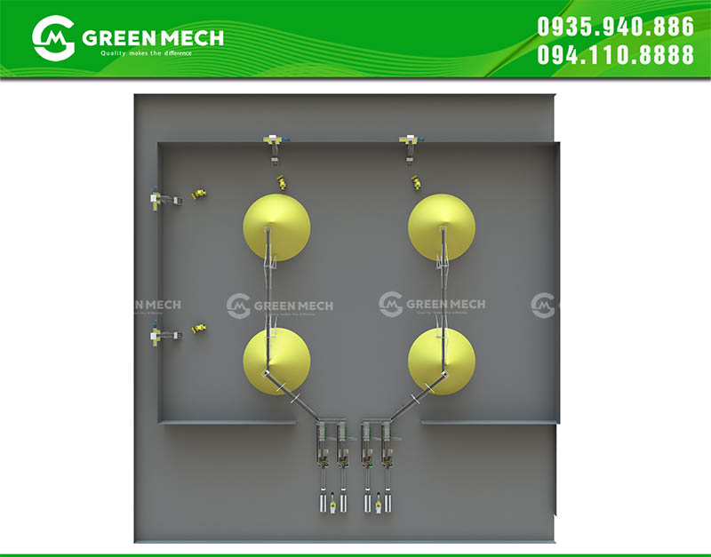 Tư vấn thiết kế hệ thống băm gỗ 100 tấn 1 giờ